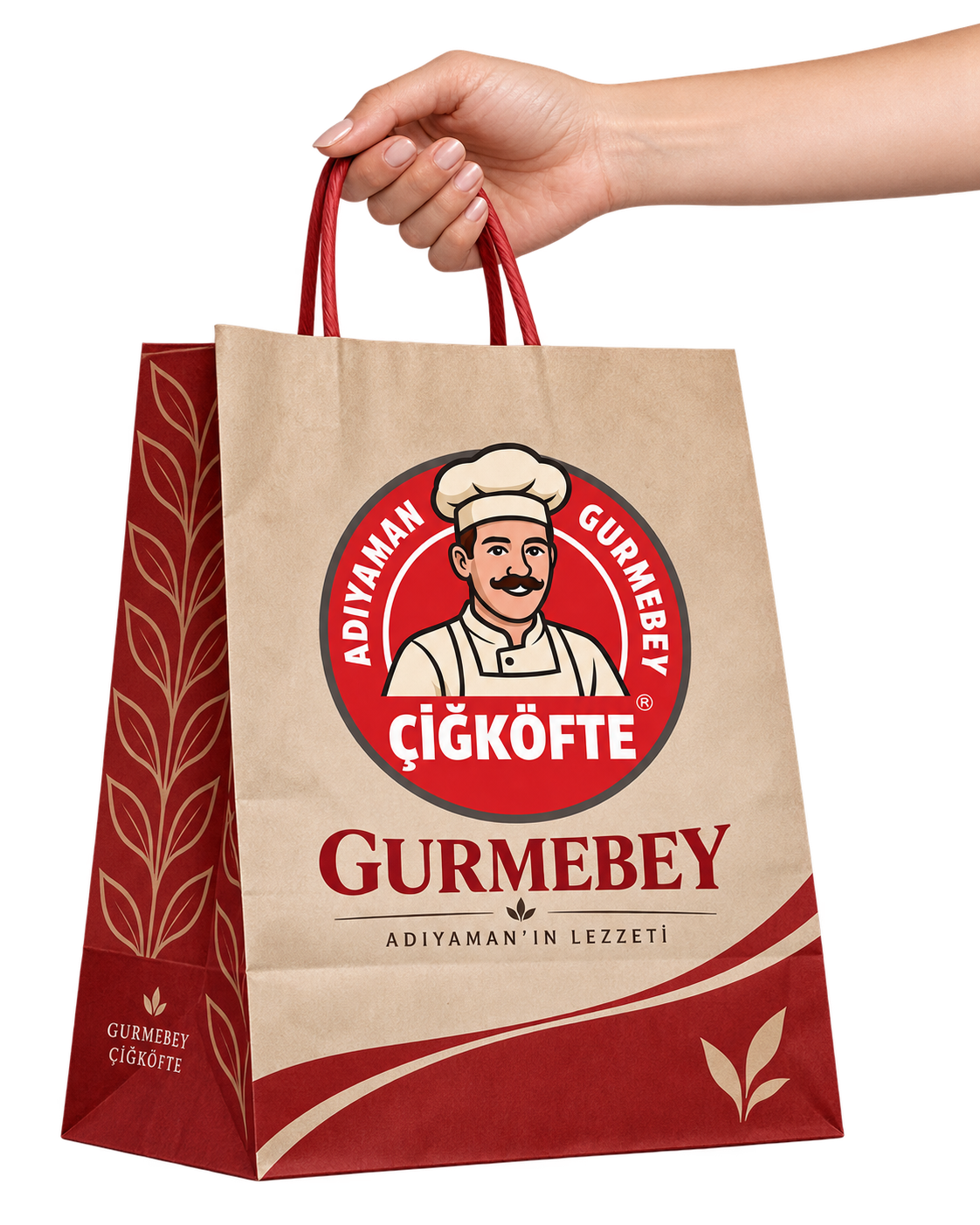 Gurmebey markalı sipariş paketi